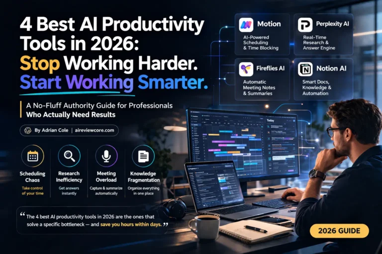 4 Best AI Productivity Tools in 2026