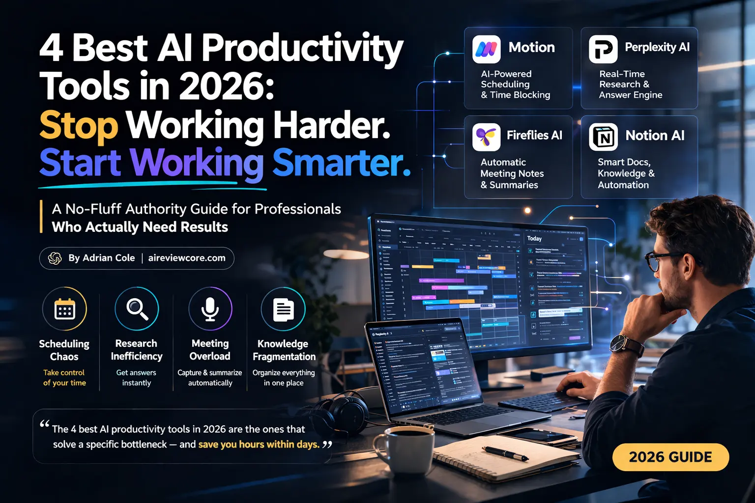 4 Best AI Productivity Tools in 2026