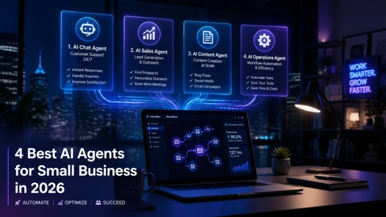 4 Best AI Agents for Small Business in 2026