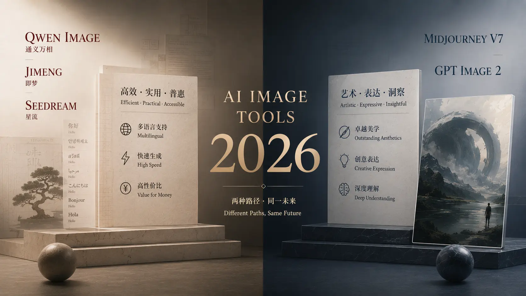 Chinese vs American AI Image Tools 2026